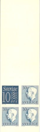 Sverige 1957 - AFA H3 - Frimærkehæfte - Postfrisk