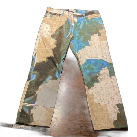 Acne Studios Lågmidjade Mönstrade Jeans