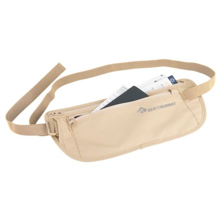 Sea to summit Travelling Light Money Belt valuable storage Beige OneSize