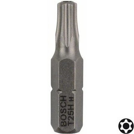 Bosch TH Bits T25H 2-pak 25mm, Maskintilbehør & forbrugsvarer