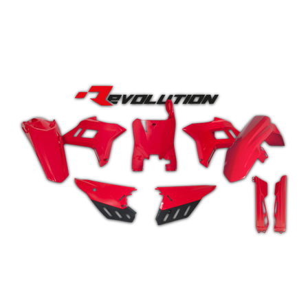 Complete Plastic Kit Rtech Revoloution OEM Rood - Honda CRF 250R 2022-2024