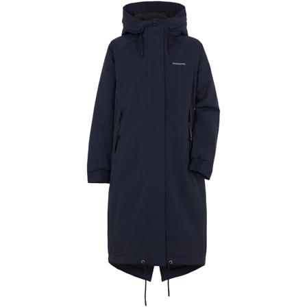 Didriksons Alicia Women's Parka Long Women synthetic-lined parkas Blue 40
