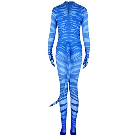 Voksen Anime Kostume Neytiri Kostume Kvinder Jumpsuit
