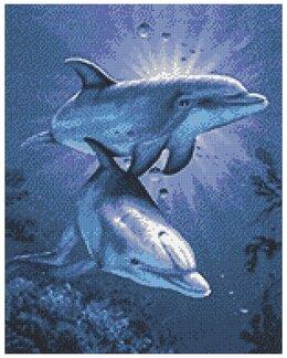 Diamond painting Delfine - WizardiArt