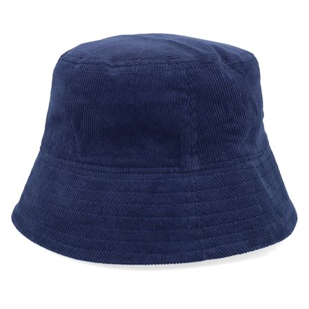 Beechfield - Blu bucket Cappello - Oxford Navy Earthaware Organic Corduroy Bucket @ Hatstore