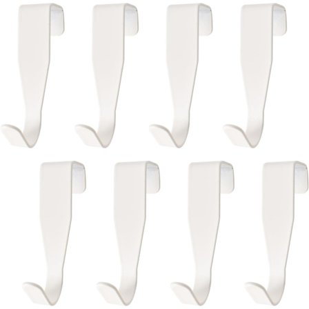 Kleshenger for dør, rustfri dørkrok, henger for dør, dørskuffekantkroker, for kjøkken bad