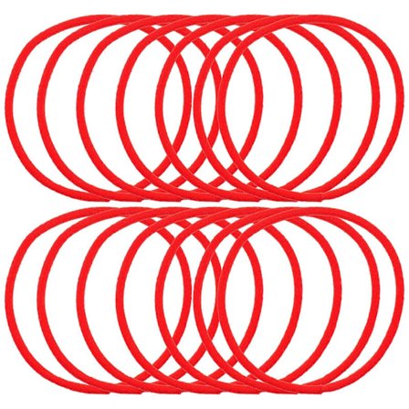 100 st Hårgummiband Elastiska Hårband Tunna Hårband Färgade Hårband Hårband för Barn