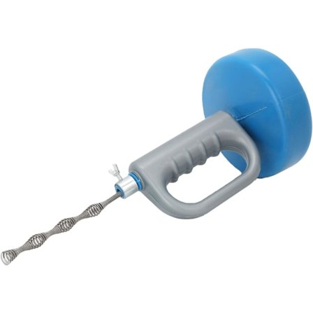 Afløbsrens, 7M afløbsåbner, værktøj med wire, boremaskiner, spiral afløbsrens til husholdningsafløb i vaske, badekar og brusere.