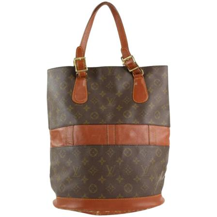 Louis Vuitton Vintage, Pre-owned Canvas louis-vuitton-bags Bruin, Dames, Maat:ONE Size
