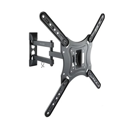 TooQ litte sein teline - Jatkettava 40cm - VESA 400x400 - Max 30kg - Musta