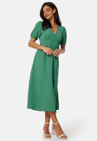 BUBBLEROOM Penelope Structure Dress Green Klær