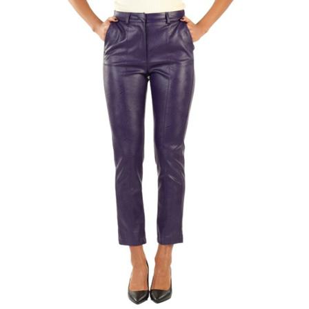 Manila Grace Slim-fit Bukser Lilla, Dame Bukser