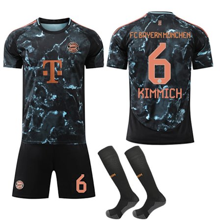 FC Bayern München Kimich Drakt 2024-2025, Hjemmedrakt for Barn & Voksne - Størrelse 6