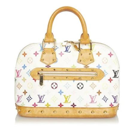Louis Vuitton Vintage, Pre-owned Coated canvas louis-vuitton-bags Wit, Dames, Maat:ONE Size