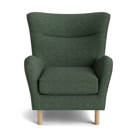 Lumo lænestol - Hygge Grøn - 83x95x99 - Lænestol