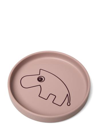 Silic Plate Zebee Pink D By Deer
