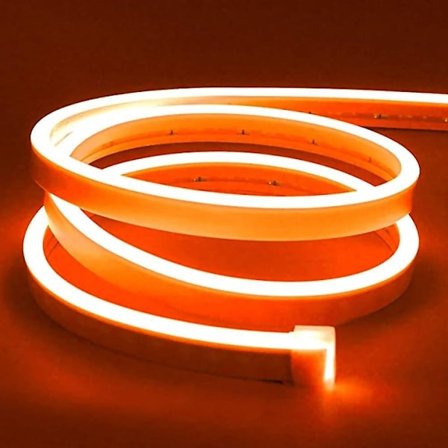5m Neon Flexibel LED-remsa Vattentät Band 2835