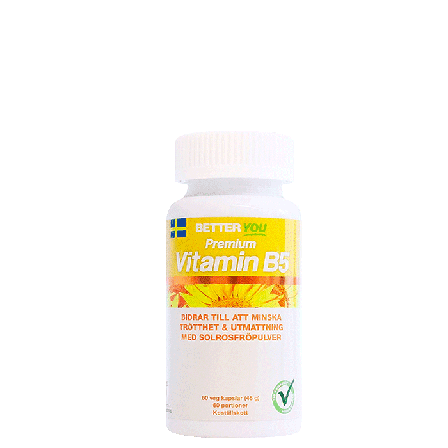 Better You Premium Vitamin B5 60 kapsler