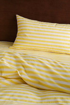 Jotex - Örngott 50x90 Cm Ljusgul/vit KAYO - Köp Örngott hos Jotex