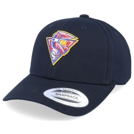 Kiddo Cap - Svart adjustable Keps - Kids Biker Logo Adjustable @ Hatstore