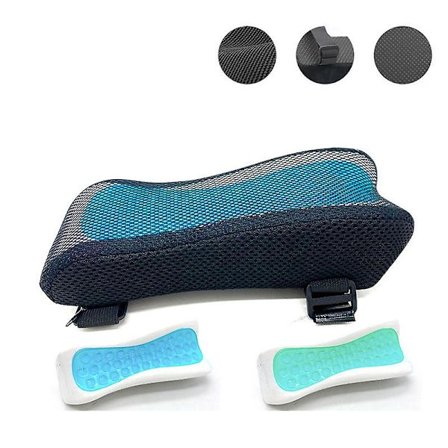 Bil Memory Foam Armlæn Sæde Stol Hånd Pude Blød Albue Pude Armlænsmåtte Støtte Pad Auto Interiør Udskiftningstilbehør - Armlæn