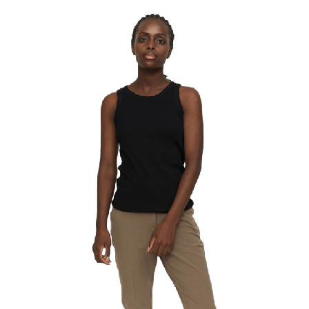 Soft Rebels Sradelynn Tank Top Gots T-shirts & toppar Dam Svart XL