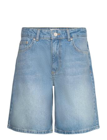 Sanira-M Bottoms Shorts Denim Shorts Blue MbyM