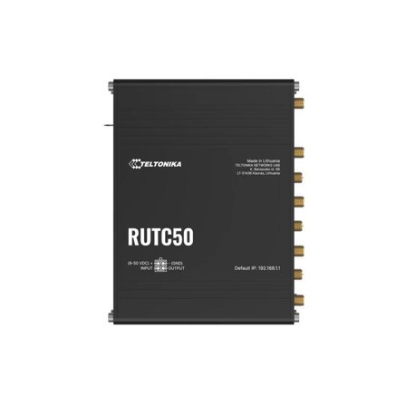 TELTONIKA RUTC50 5G-ruter 1x5G, 2 SIM, WiFi, GPS/GNSS