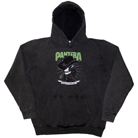 Pantera Unisex Aikuisten Luuranko Cowboy Huppari XXL Hiilenharmaa