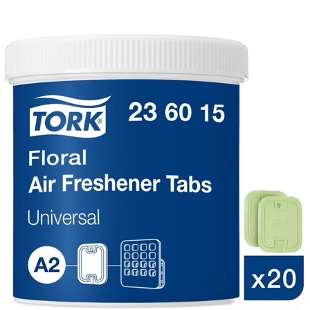 TORK Luktförbättrare platta A2 Blom 20/fp - Lyreco - Städ och hygien - Luktförbättrare - Doftdispenser och refill