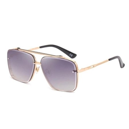 Pilot-merke trendy solbriller for menn sommeren 2025