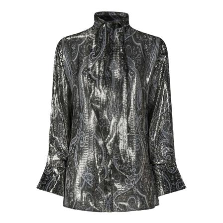 Etro Shirts , Grijs , Dames , Maat: M