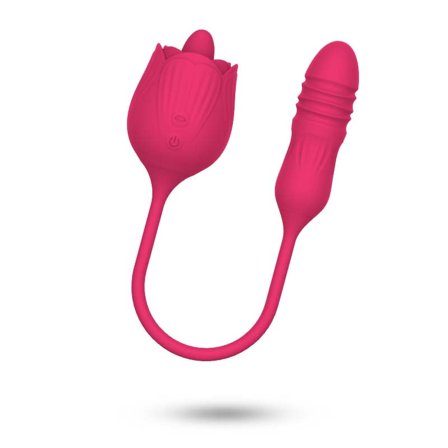 LICKING ROSE + THRUSTING DILDO - Vuxen