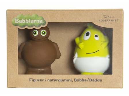 Babblarna Babba, Dadda naturgummi 2/fp - Lyreco - Skola och förskola - Lekmaterial - Förskolelek