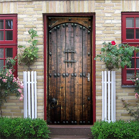 (38,5*200cm*2st) 3D-effekt affisch dörrklistermärke 5