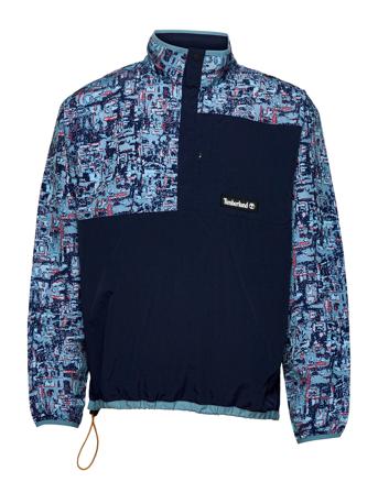 Yc Stipple Aop Anorak Blue Timberland