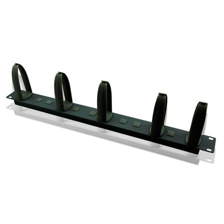 VALUE Rack Cable Holder Black 1