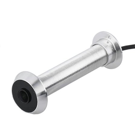 1080P Tuya Smart Life Hjem Digital Viewer Kighuller Dør Kamera Øje WiFi IR Nattesyn Dør Øje Kamera EU STIK Sølv-WELLNGS