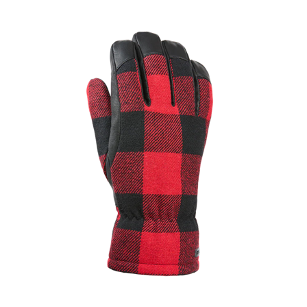 Kombi M's Lumberjack Glove Red Buffalo Plaid