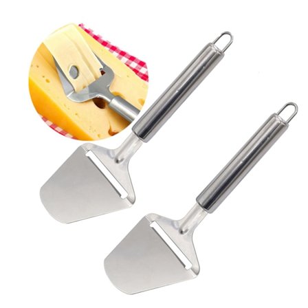 Ostehøvl - Ostehøvl til hård ost og gammel ost - Tåler opvaskemaskine - Rustfrit stål - Køkkenredskaber - Køkkentilbehør