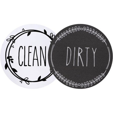 Oppvaskmaskin Ren Skitten Oppvaskmaskin Magnet Skitten Ren Universell In