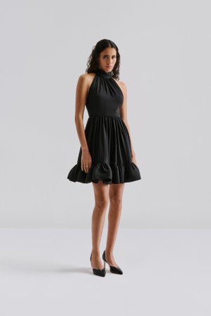 Malina - Fern mini dress - XXS - Black