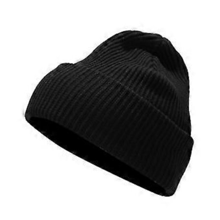 SZTXJ Talvinen miesten pipo, naisten musta pipo unisex neulottu pipo miehille ja naisille hiihtoon, juoksuun, 1 kpl