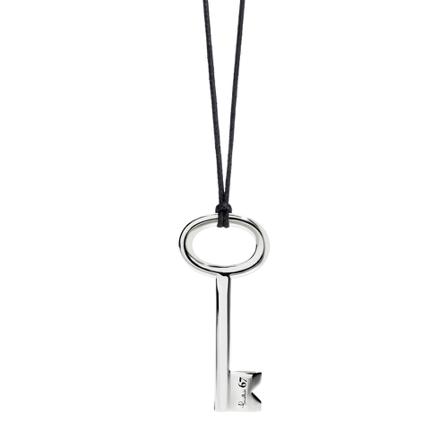 Pomellato Woman - - Key charm , Grijs , Dames , Maat: ONE Size Kettingen