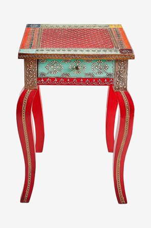 Loft24 - Sidebord Vivek - Rød - Småbord - Fra Homeroom