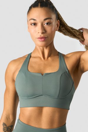ICANIWILL - Stride Sports Bra Sea Green - Dame - ICIW