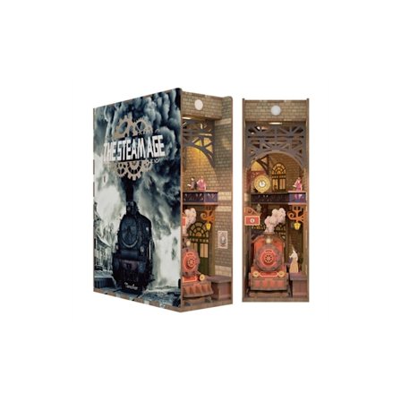 The Steam Age - BOOK NOOK 3D PUZZLE (häftad, eng)