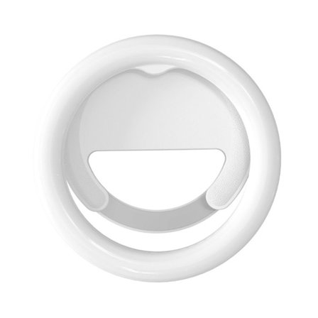 Ring Fyll lys Telefon lys HVIT