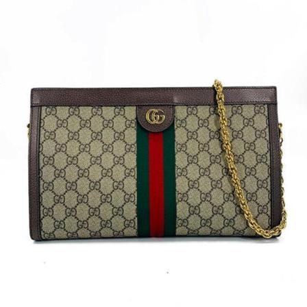 Gucci Vintage, Pre-owned Canvas Ophidia Beige, Dames, Maat:ONE Size