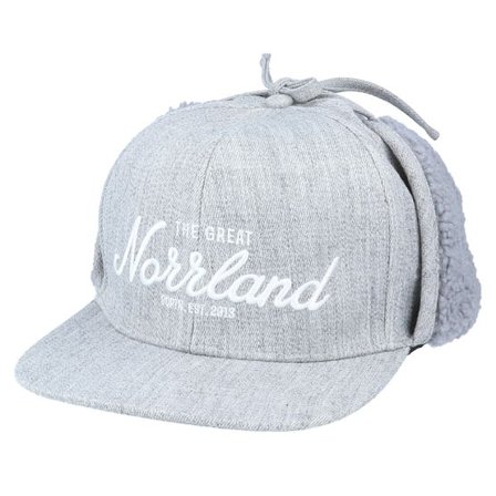 SQRTN - Grå earflap Keps - Östersund Heather Grey Ear Flap @ Hatstore